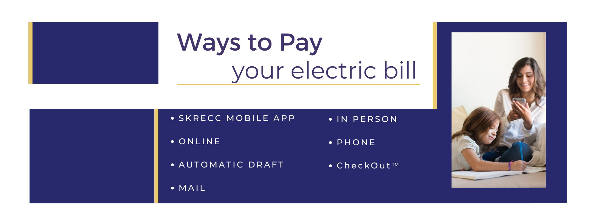 WAYS TO PAY
