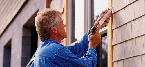 caulking window trim