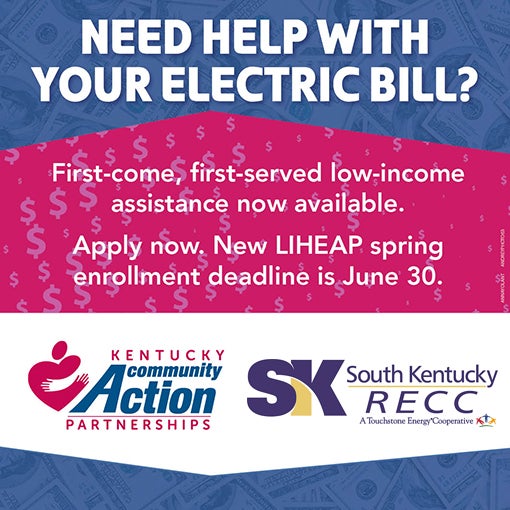 LIHEAP Spring Enrollment South Kentucky RECC.