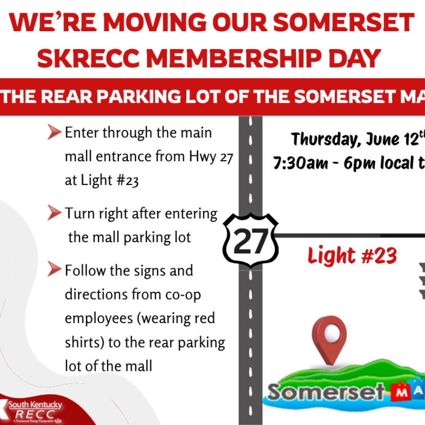 MEM DAY LOCATION CHANGE