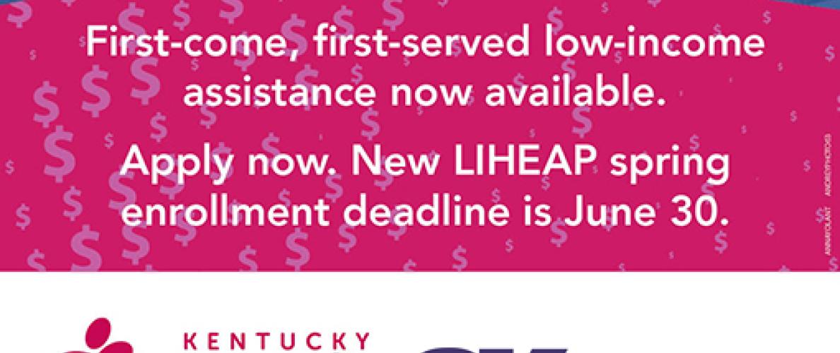 Need help with your electric bill? LIHEAP apply now spring enrollment.