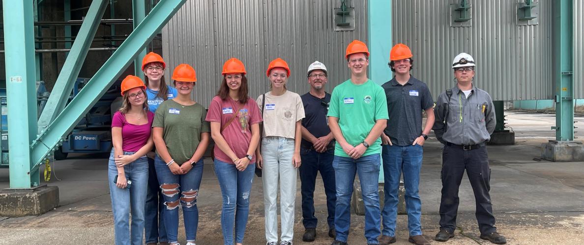 Students tour Cooper Power Plant